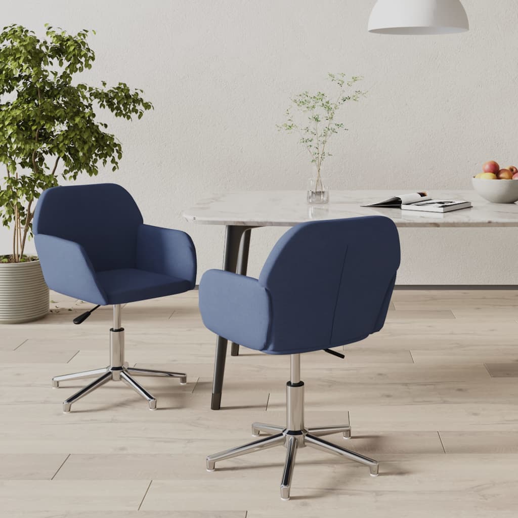 Sillas De Comedor Giratorias 2 Unidades Tela