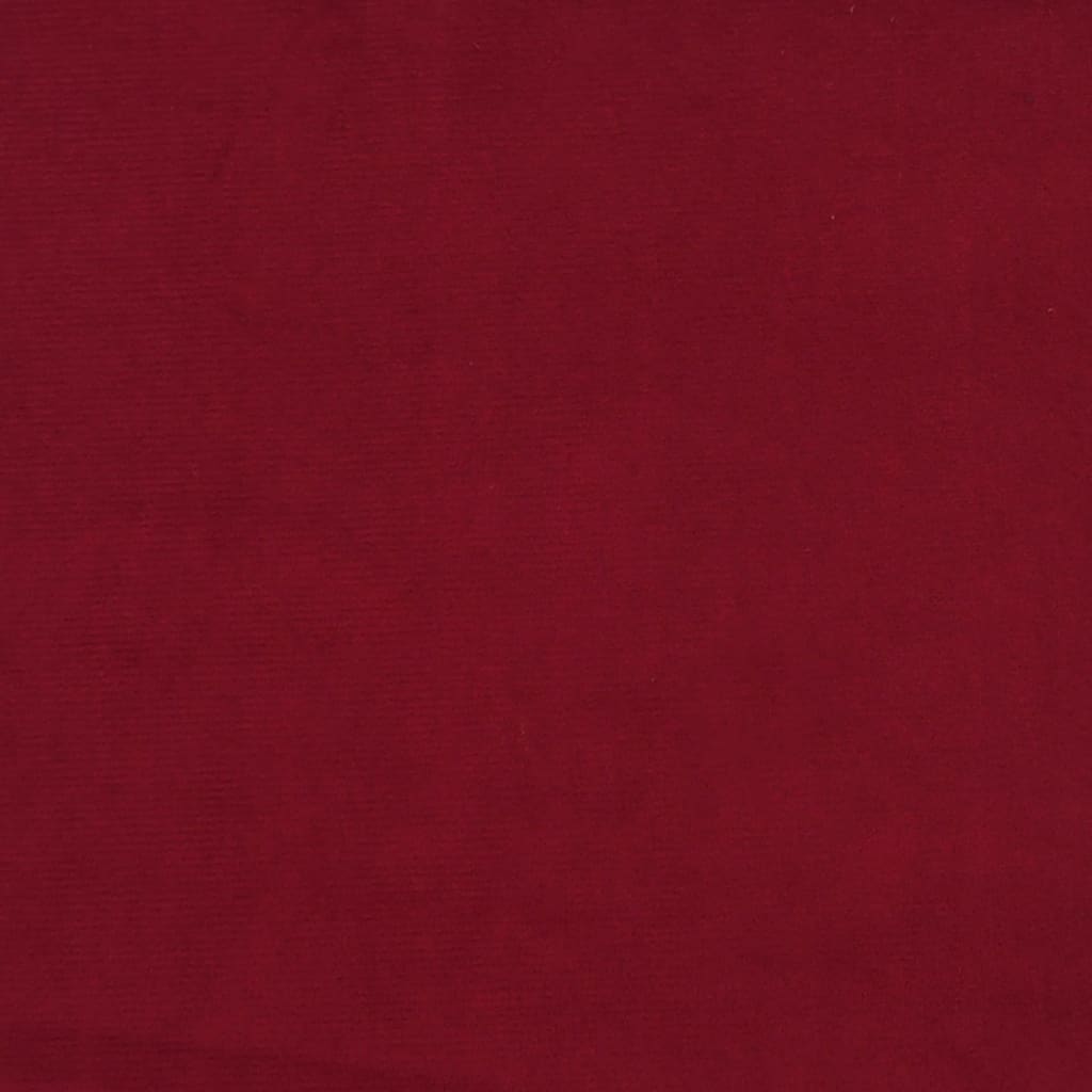 Sillas De Comedor Giratorias 2 Unidades Terciopelo Rojo Tinto
