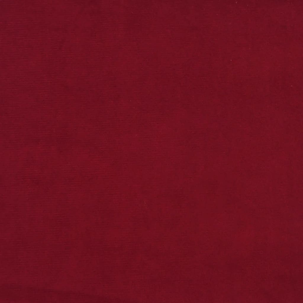 Sillas De Comedor Giratorias 2 Unidades Terciopelo Rojo Tinto