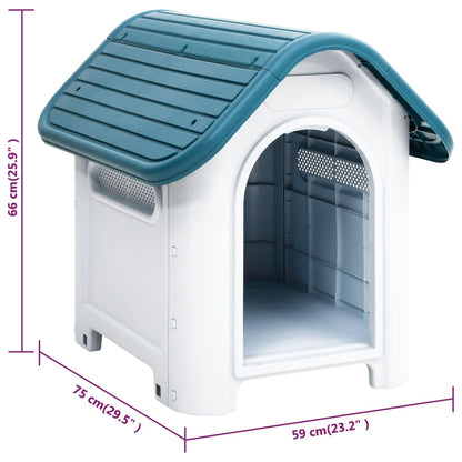 Caseta Para Perros Polipropileno 59X75X66 Cm