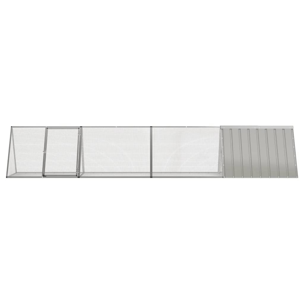 Jaula Para Conejos Acero Galvanizado 403,5X80,5X71 Cm