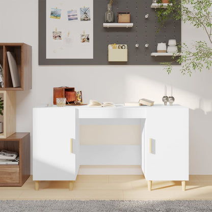 Escritorio 140 X 50 X 75 Cm Madera Contrachapada