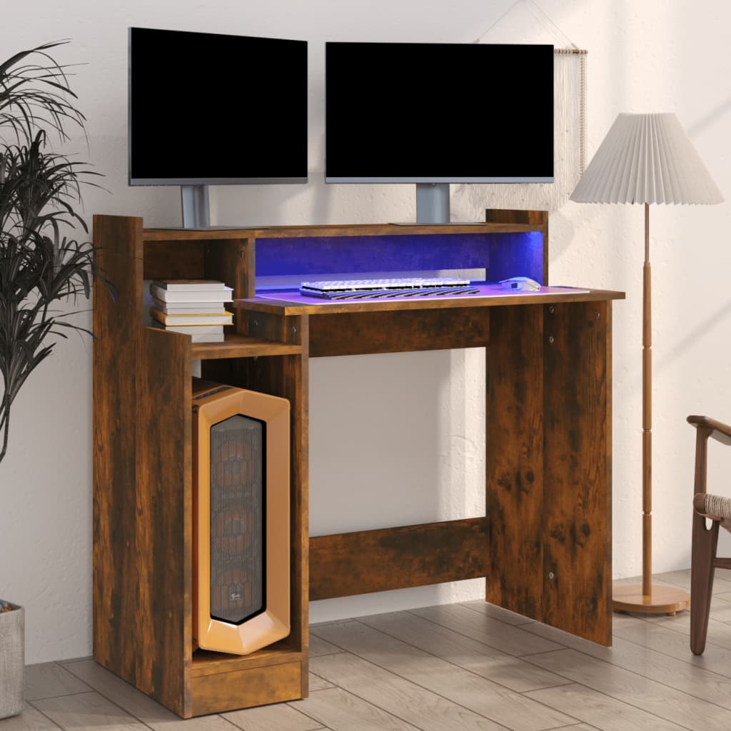 Escritorio Madera De Ingeniería 97 X 45 X 90 Cm
