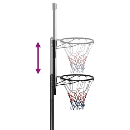 Canasta De Baloncesto Policarbonato Transparente 280-350 Cm