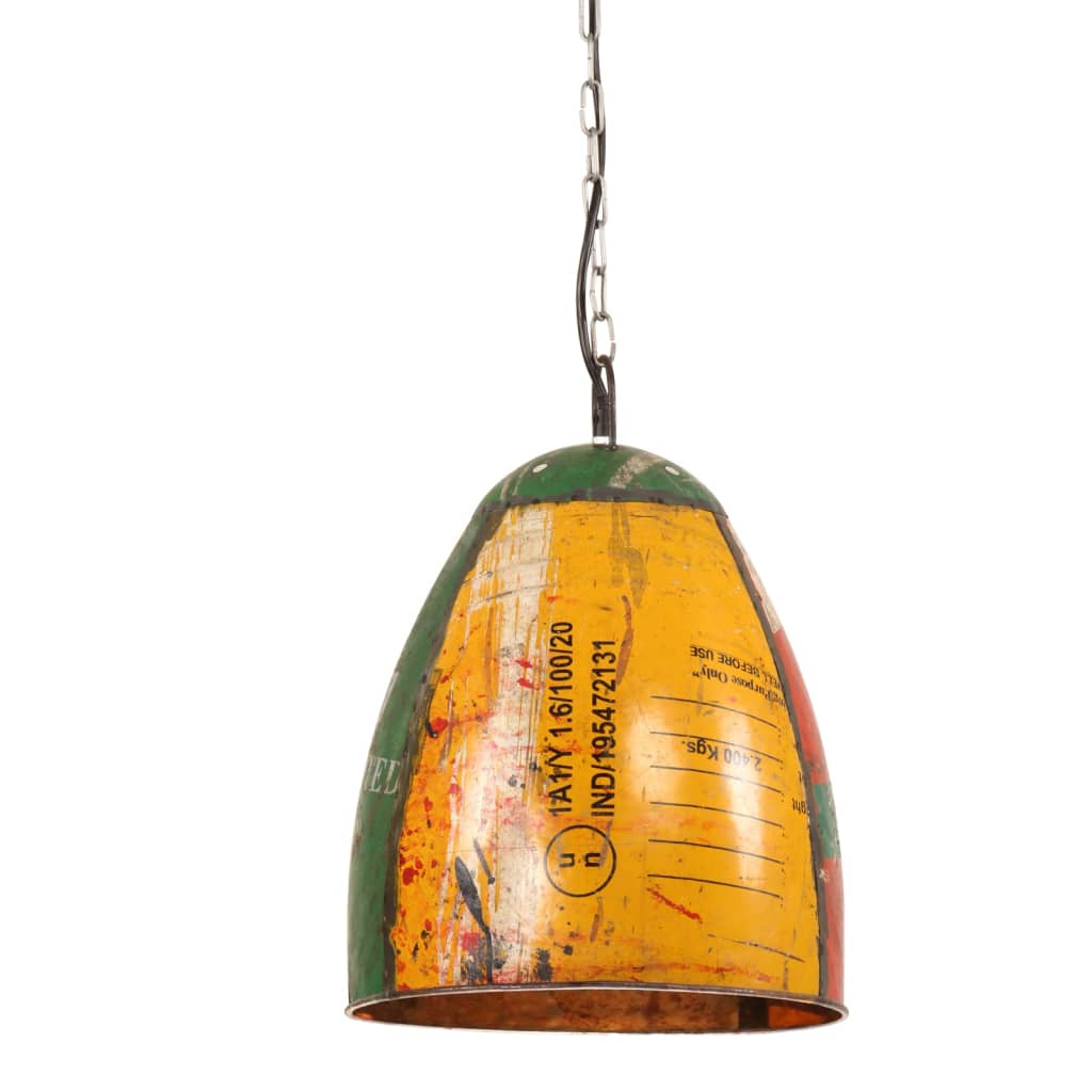 Lámpara Colgante Industrial Redonda 25 W 42 Cm E27