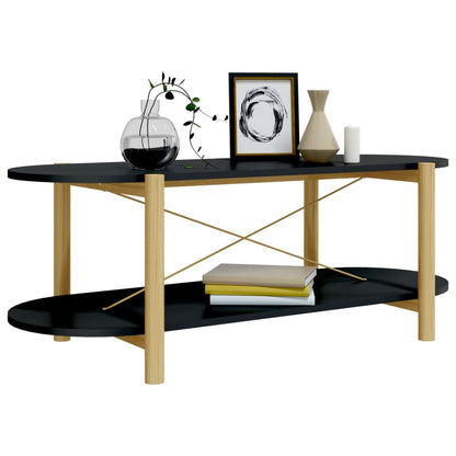 Mesa De Centro Madera Contrachapada 110X48X40 Cm