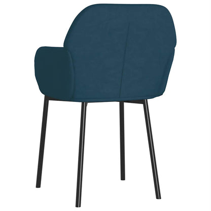 Sillas De Comedor 2 Unidades Terciopelo