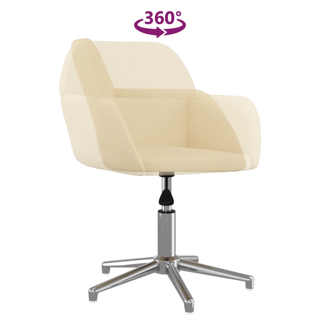 Silla De Oficina Giratoria Tela Color