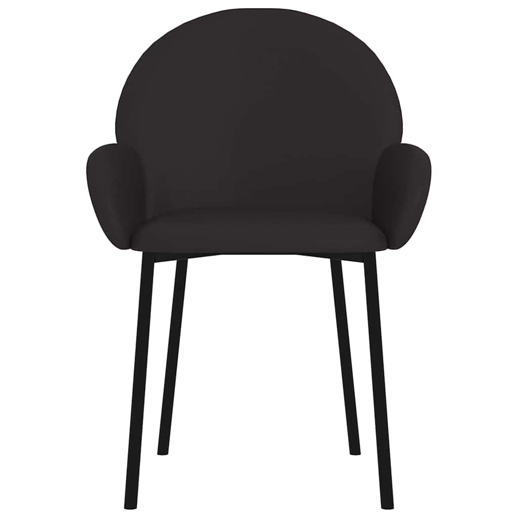 Sillas De Comedor 2 Unidades Cuero Sintético