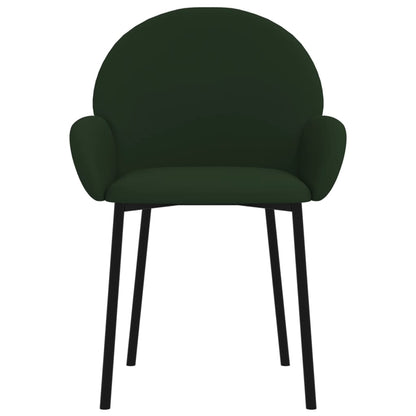 Sillas De Comedor 2 Unidades Terciopelo