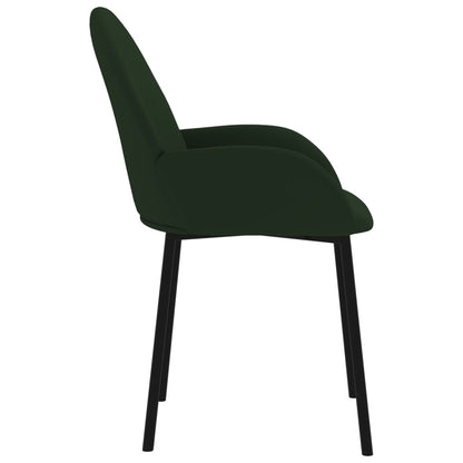 Sillas De Comedor 2 Unidades Terciopelo