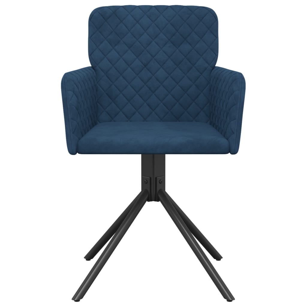 Sillas De Comedor Giratorias 2 Uds Terciopelo