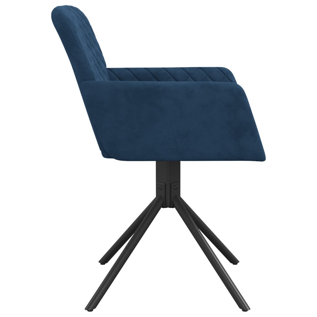 Sillas De Comedor Giratorias 2 Uds Terciopelo