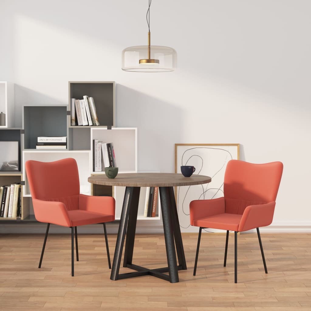 Sillas De Comedor 2 Unidades Terciopelo