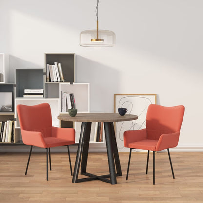 Sillas De Comedor 2 Unidades Terciopelo