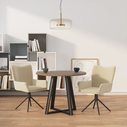 Sillas De Comedor Giratorias 2 Uds Terciopelo