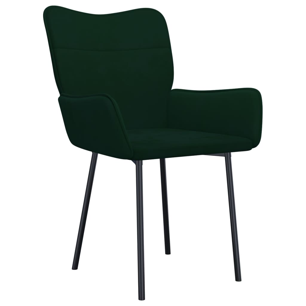 Sillas De Comedor 2 Unidades Terciopelo