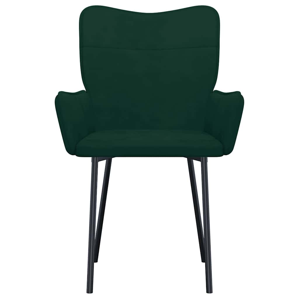 Sillas De Comedor 2 Unidades Terciopelo
