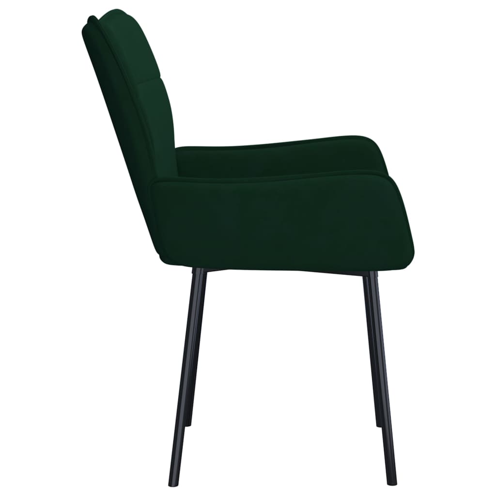 Sillas De Comedor 2 Unidades Terciopelo
