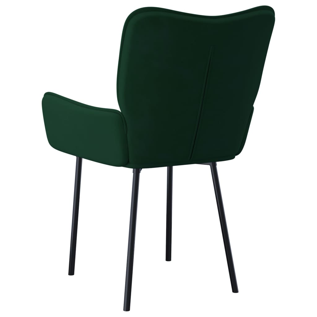 Sillas De Comedor 2 Unidades Terciopelo