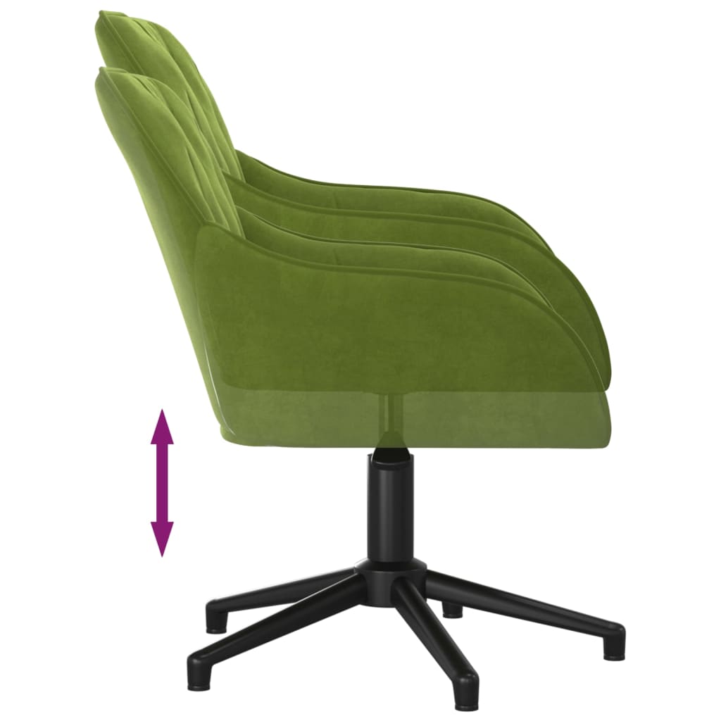 Silla De Oficina Giratoria De Terciopelo