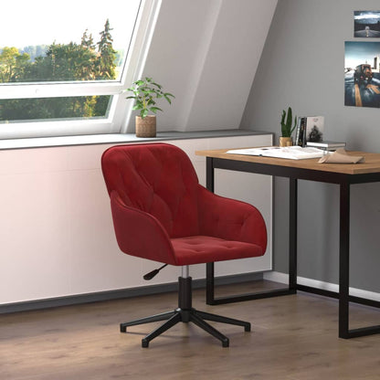 Silla De Oficina Giratoria De Terciopelo