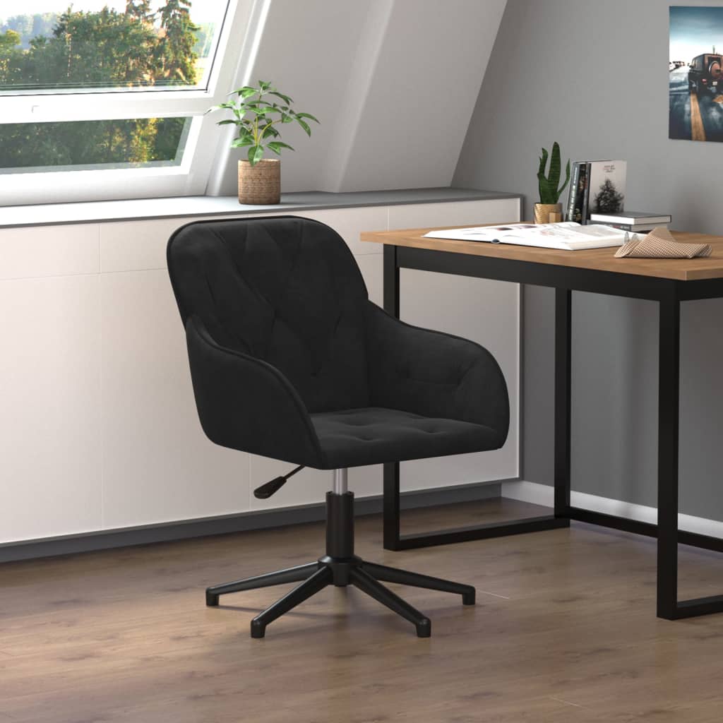 Silla De Oficina Giratoria De Terciopelo
