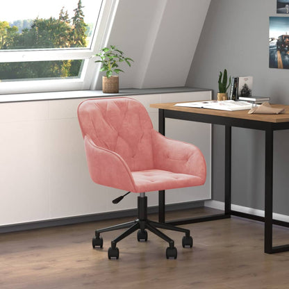 Silla De Oficina Giratoria De Terciopelo