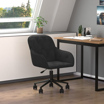 Silla De Oficina Giratoria De Terciopelo
