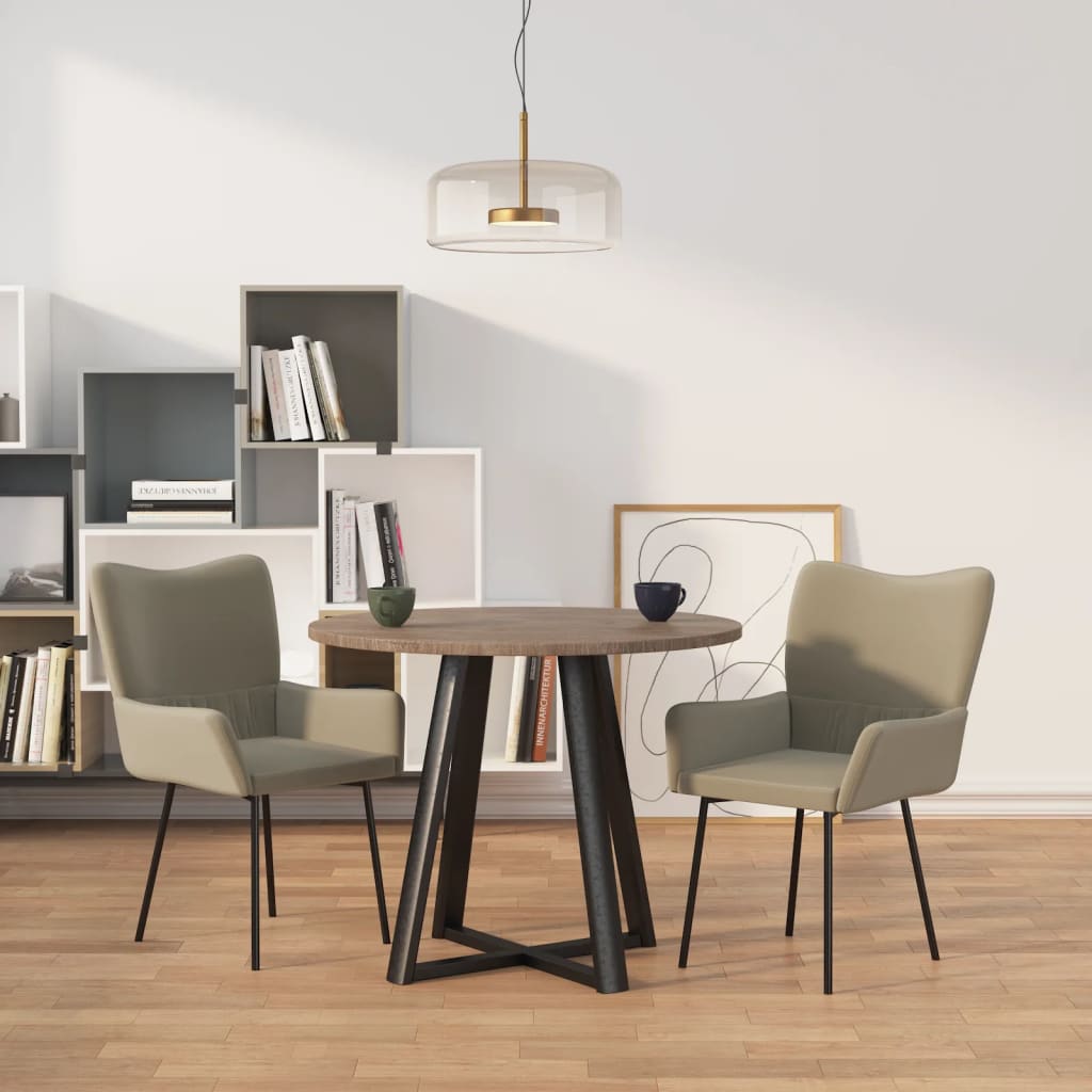 Sillas De Comedor 2 Unidades Terciopelo