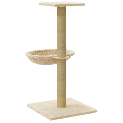 Rascador Para Gatos Con Poste De Sisal 74 Cm