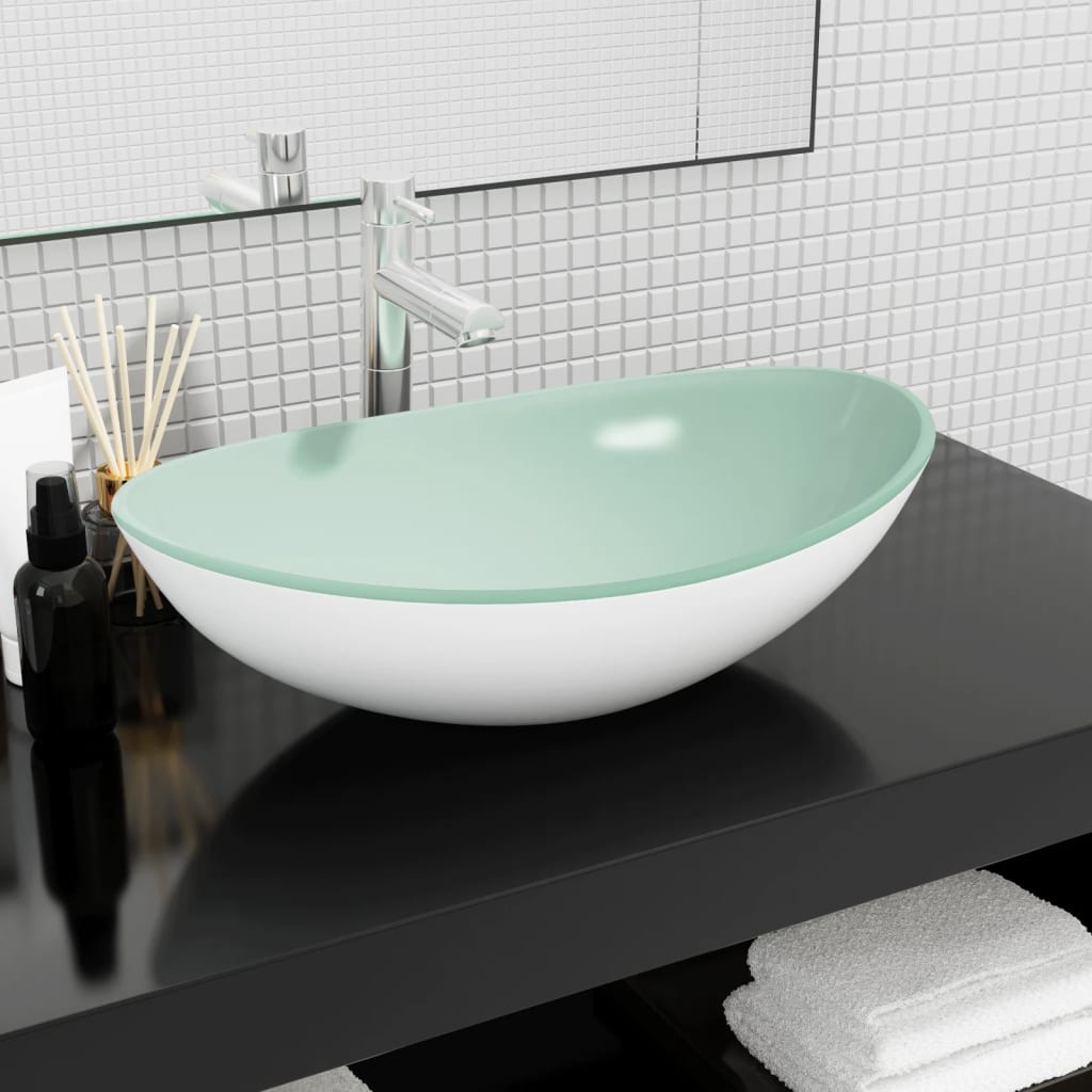 Lavabo De Vidrio Templado 54,5X35X15,5 Cm
