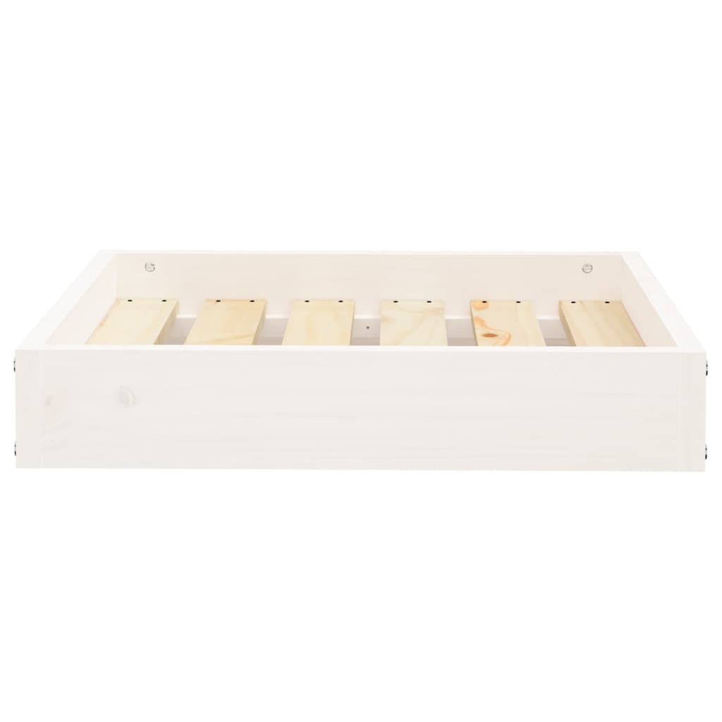 Cama Para Perros Madera Maciza De Pino 51,5X44X9 Cm