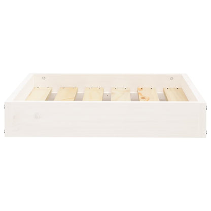 Cama Para Perros Madera Maciza De Pino 51,5X44X9 Cm
