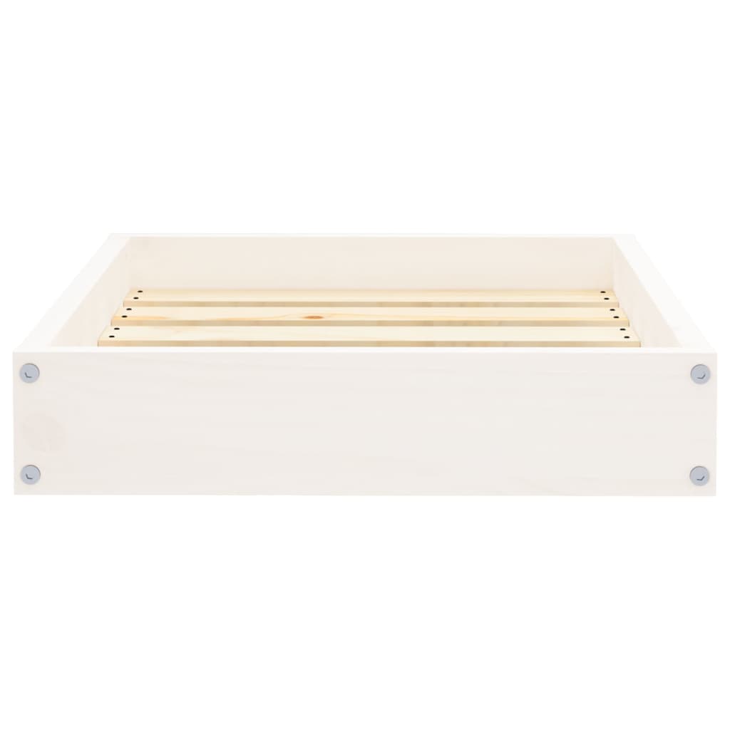 Cama Para Perros Madera Maciza De Pino 51,5X44X9 Cm