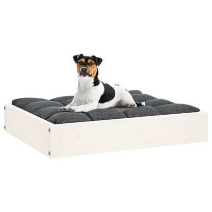 Cama Para Perros Madera Maciza De Pino 51,5X44X9 Cm