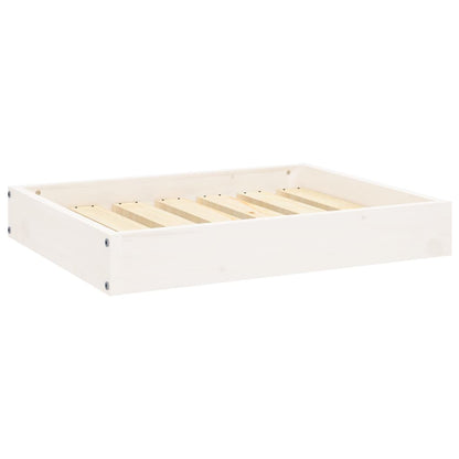 Cama Para Perros Madera Maciza De Pino 61,5X49X9 Cm