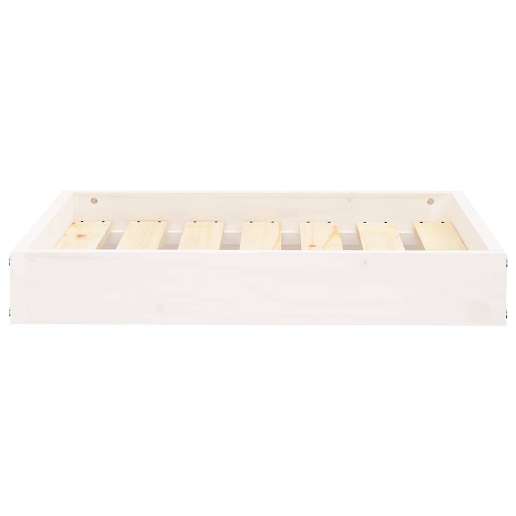 Cama Para Perros Madera Maciza De Pino 61,5X49X9 Cm