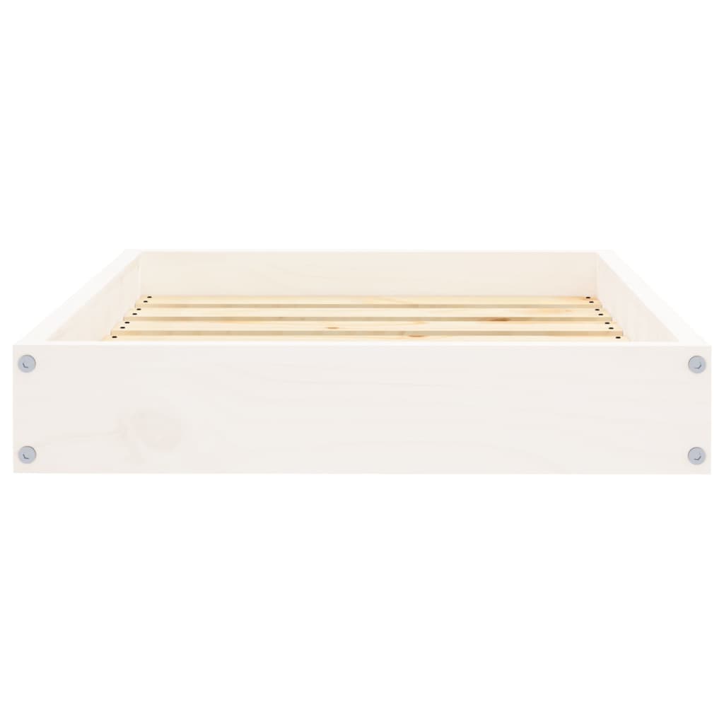 Cama Para Perros Madera Maciza De Pino 61,5X49X9 Cm