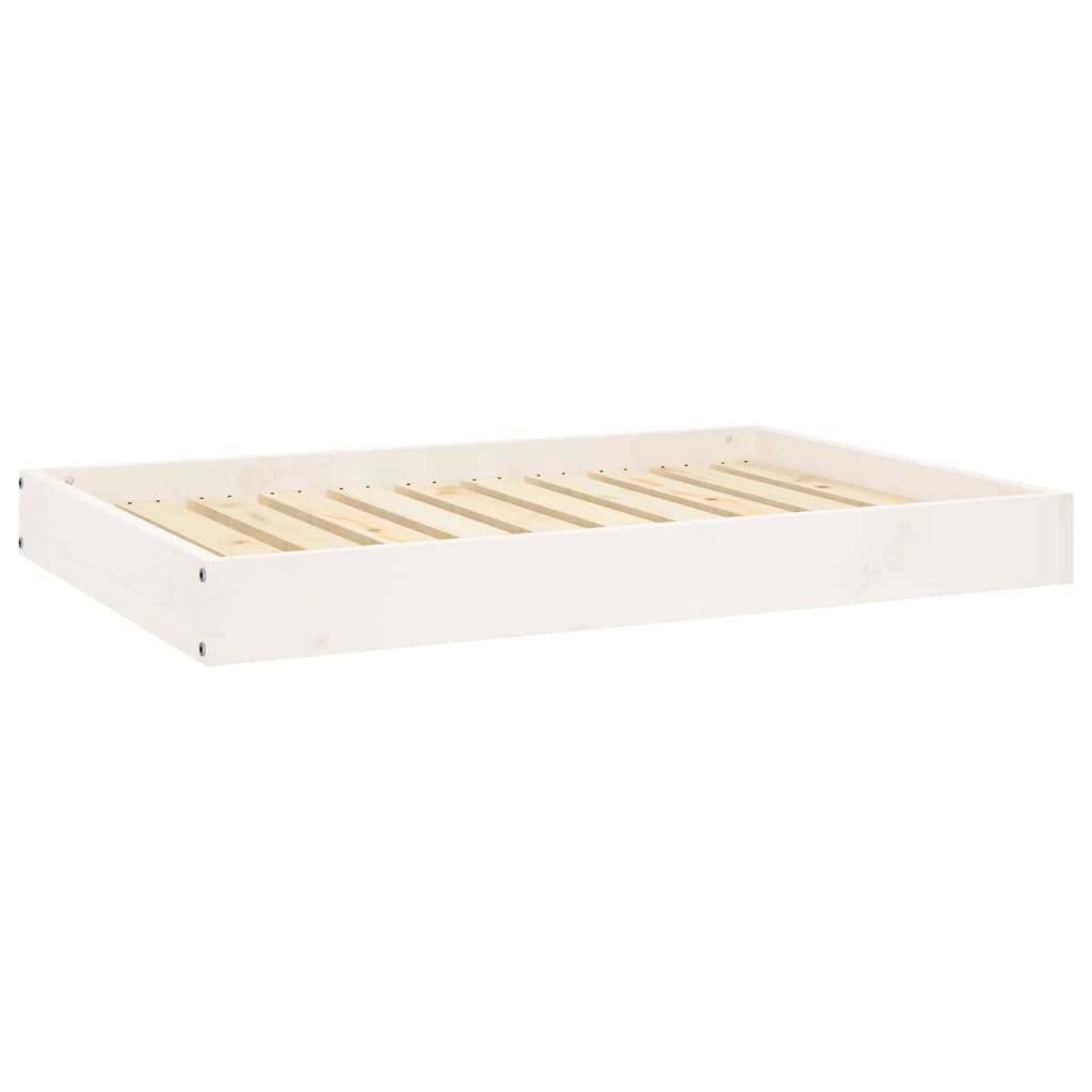 Cama Para Perros Madera Maciza De Pino 91,5X64X9 Cm
