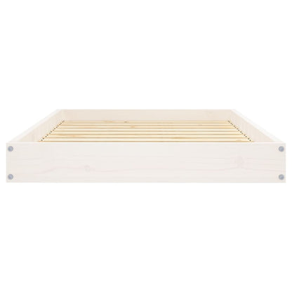 Cama Para Perros Madera Maciza De Pino 91,5X64X9 Cm