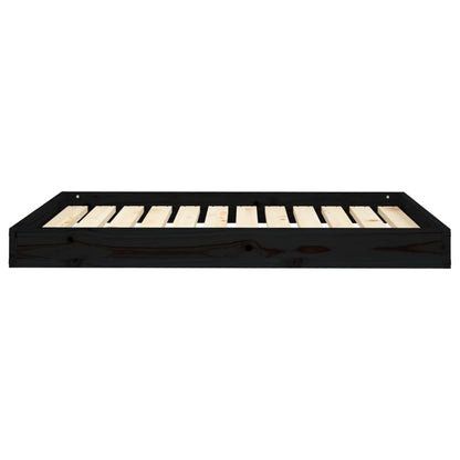 Cama Para Perros Madera Maciza De Pino 101,5X74X9 Cm