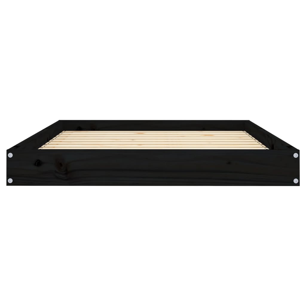 Cama Para Perros Madera Maciza De Pino 101,5X74X9 Cm