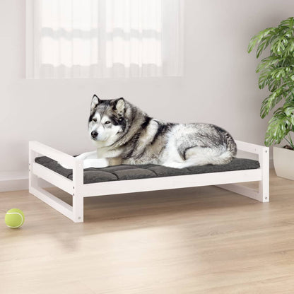 Cama Para Perros Madera Maciza De Pino 55,5X45,5X28 Cm