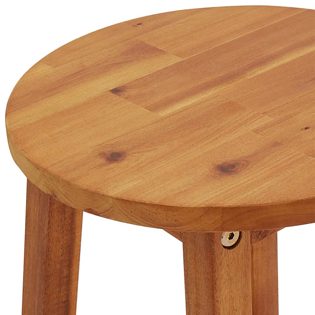 Taburetes De Barra De Cocina 8 Unidades Madera Maciza Acacia