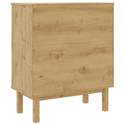 Cajonera Otta Madera Maciza De Pino 76,5X39,5X90 Cm