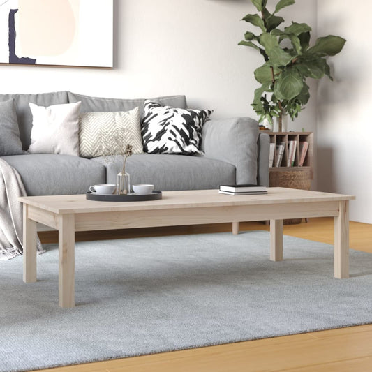 Mesa De Centro De Madera Maciza De Pino