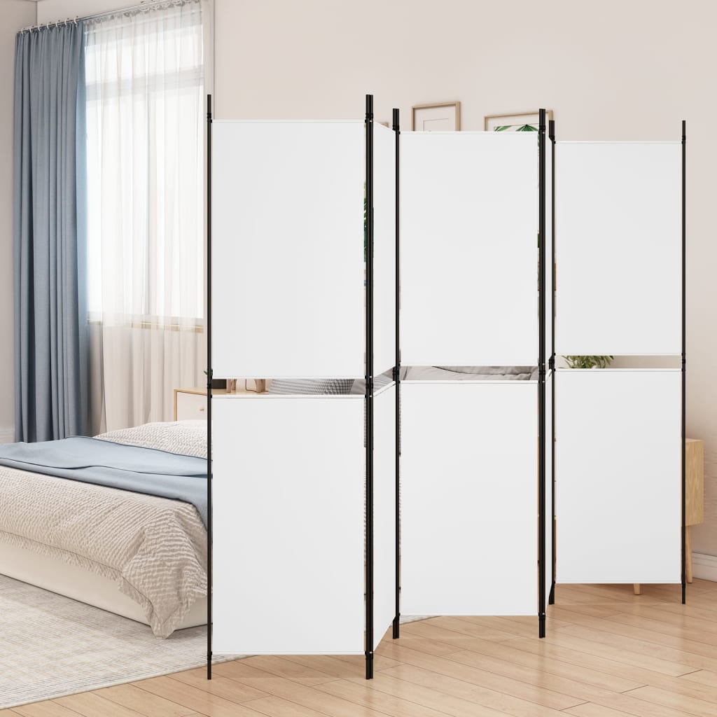 Biombo Divisor De 3 Paneles De Tela