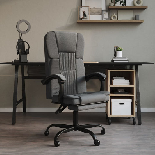 Silla De Oficina Reclinable De Tela