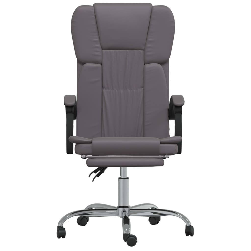 Silla De Oficina Reclinable Cuero Sintético